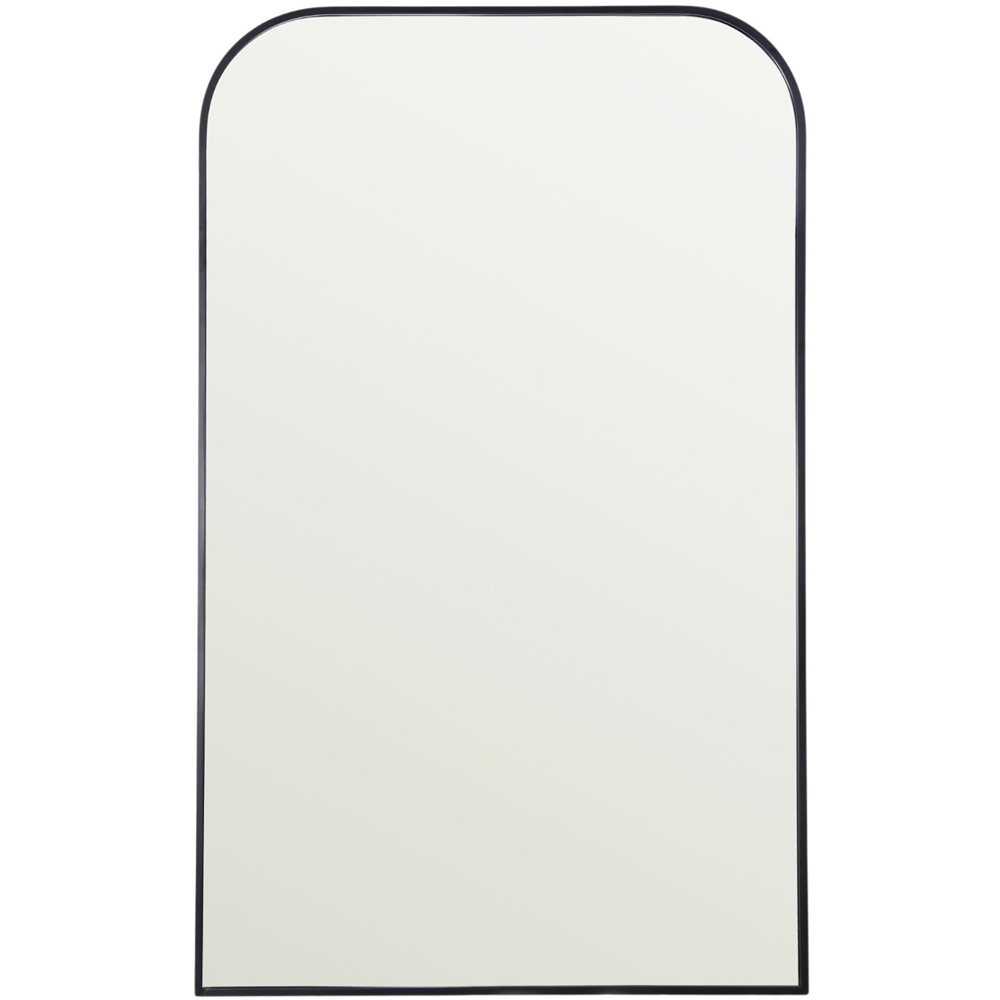 Contemporary Metal Mirror Black Image 4