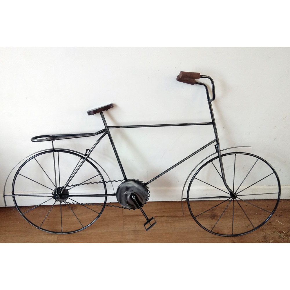 Inspirational Gifting Gents Retro Bicycle Steel Wall Art 70 x 100cm Image 5