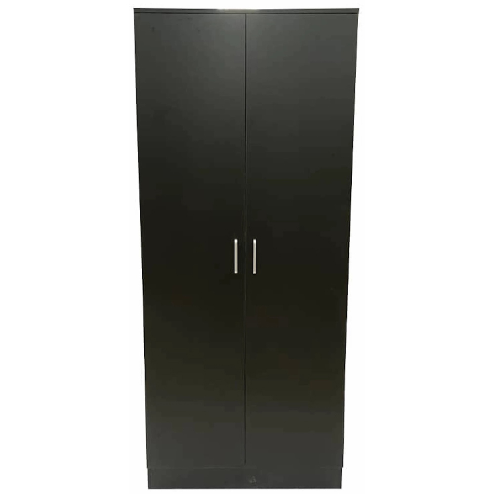 TJ'S Venice 2 Door Black Wardrobe Image 2