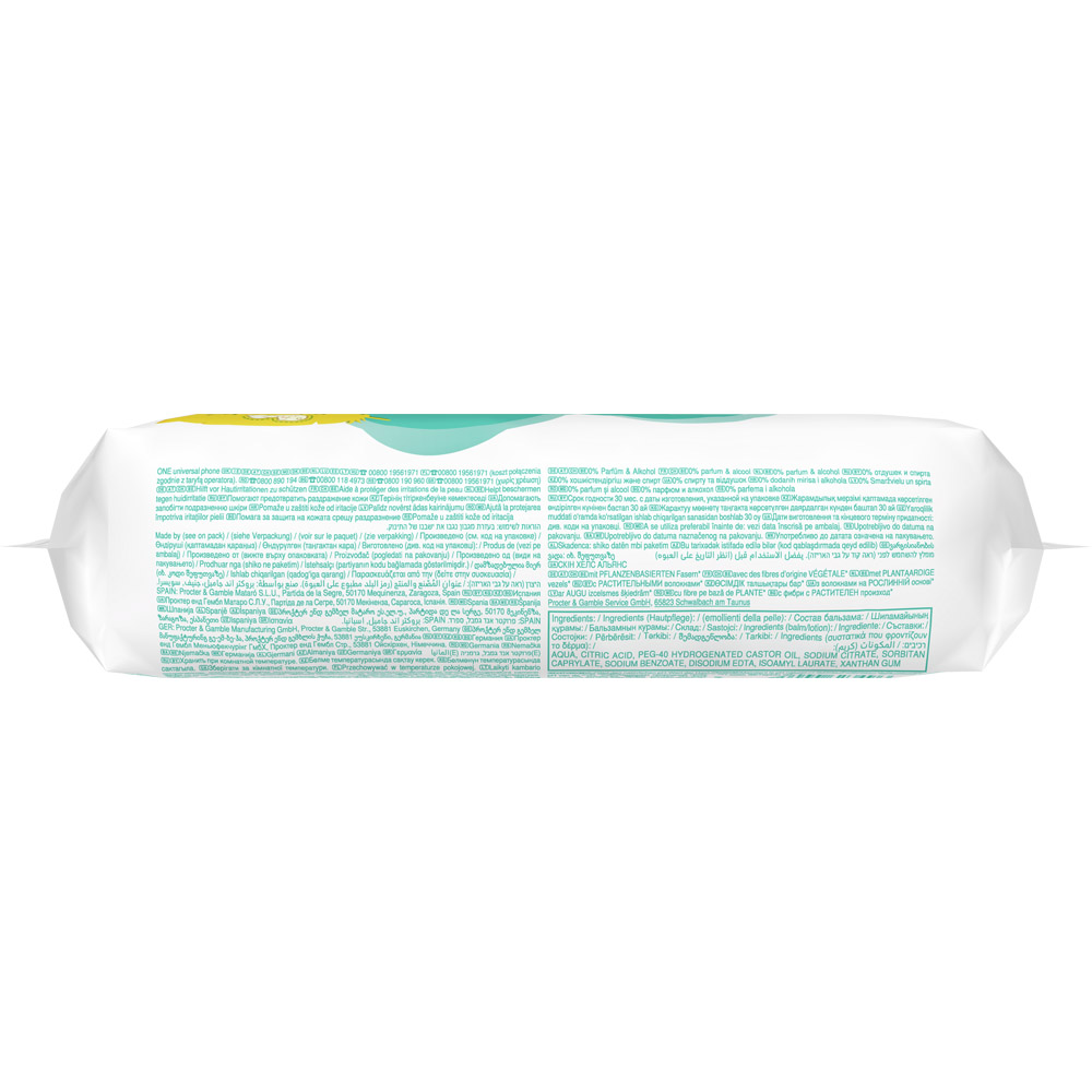 Pampers New Baby Sensitive Wipes 4 Pack Image 4