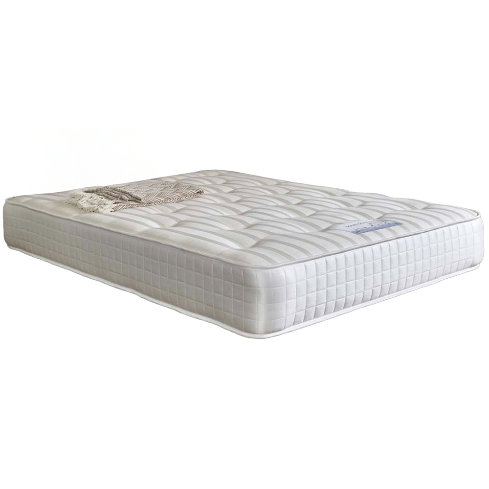 Eleganza Home Solid Comfort Super King Size Tufted Very Firm Pocket Spring Mattress Image 1