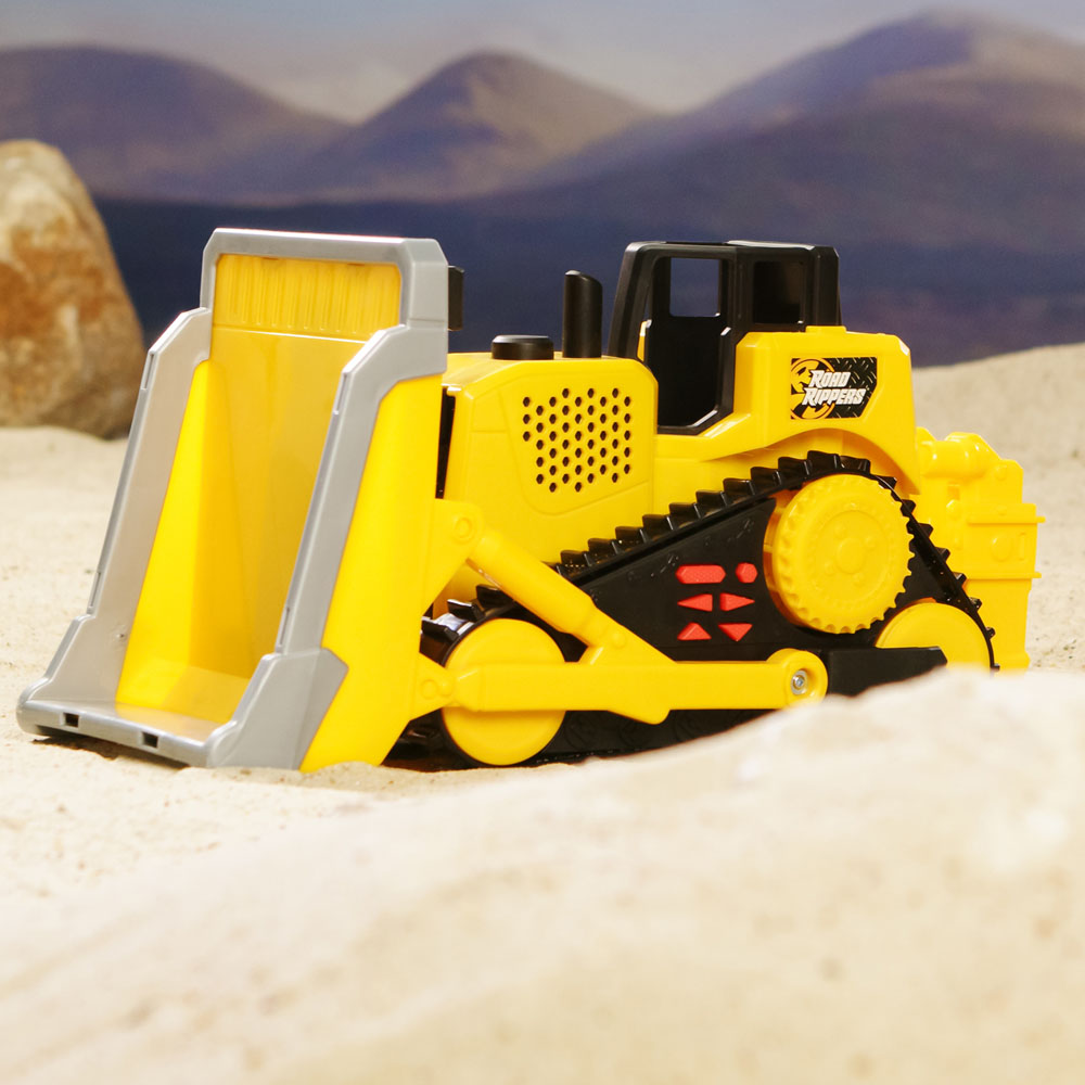 Nikko Road Rippers Mega Fleet Yellow Bulldozer Image 2