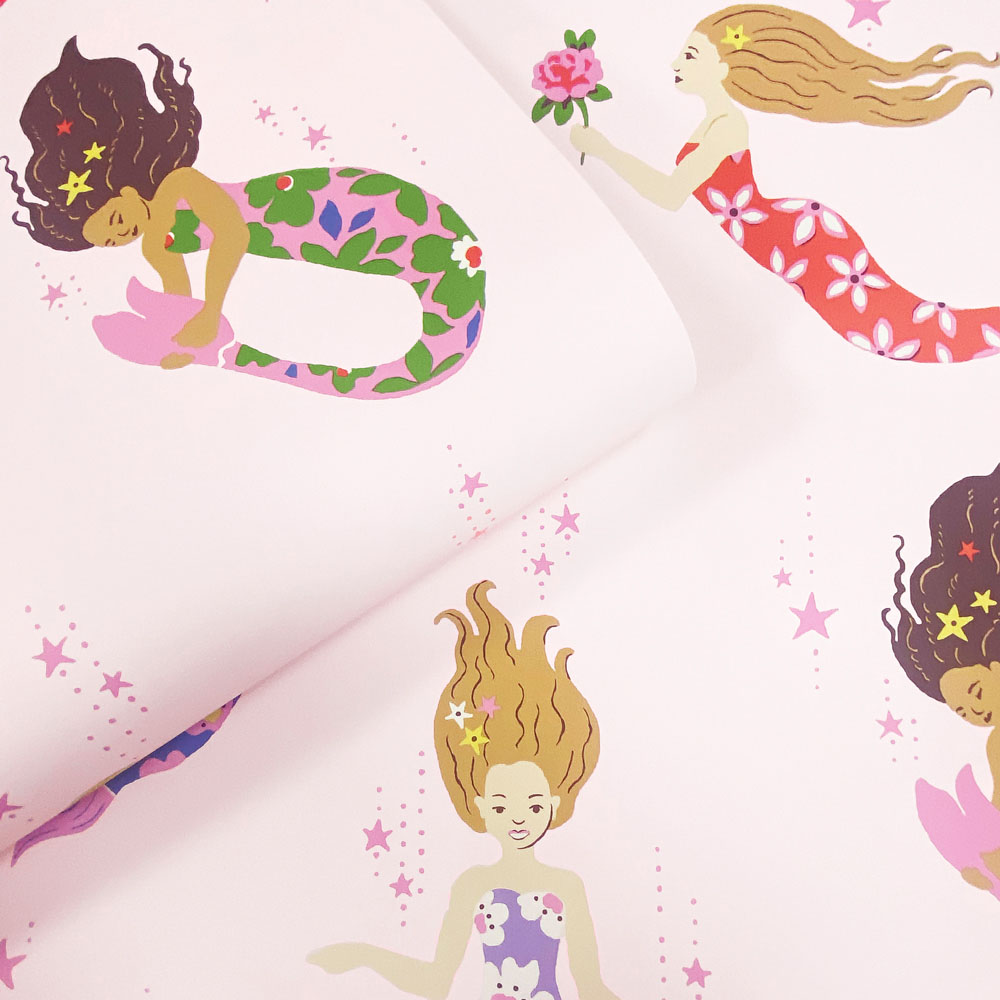 Cath Kidston Mermaids Wallpaper Image 2