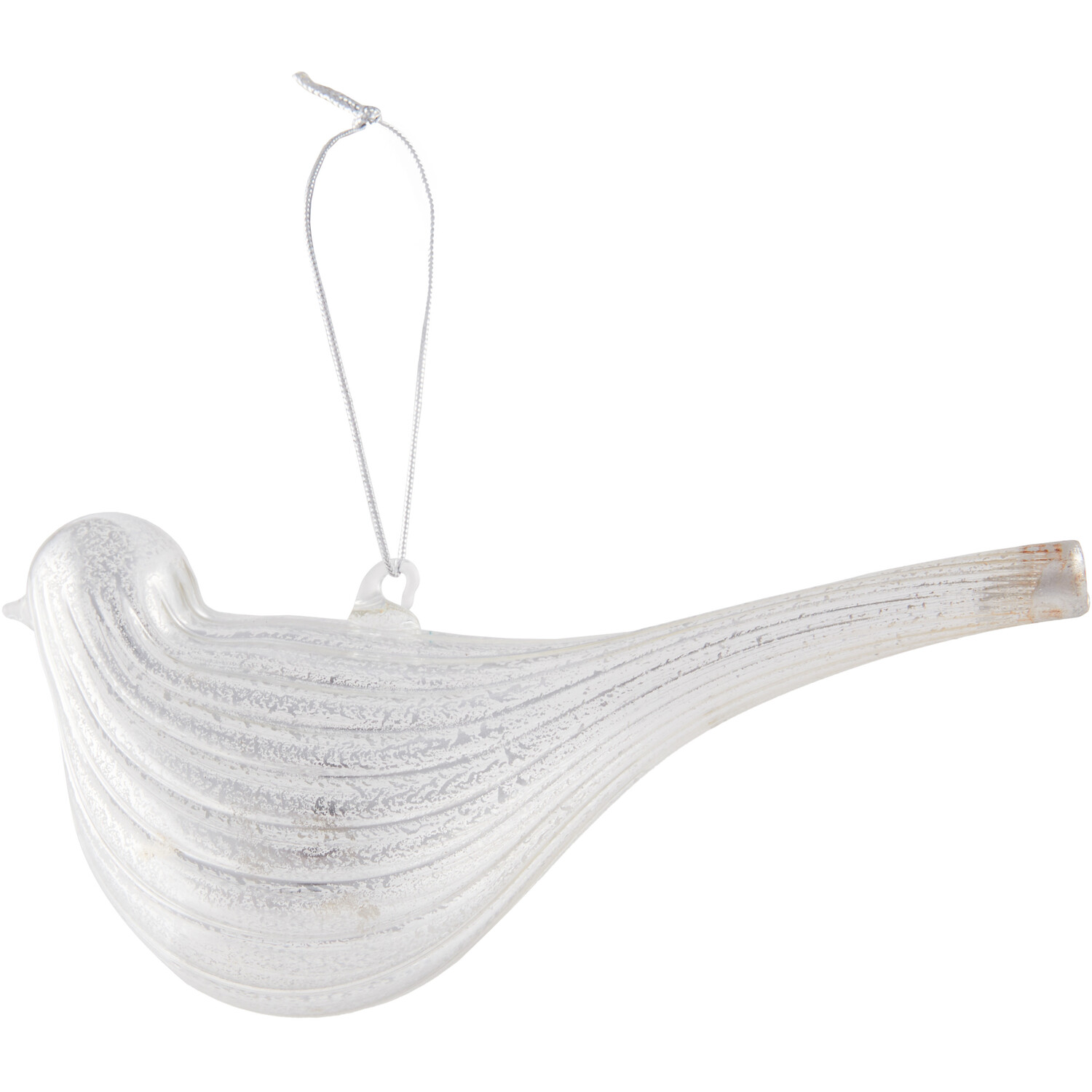 Shimmer Hanging Bird Silver - Silver Image