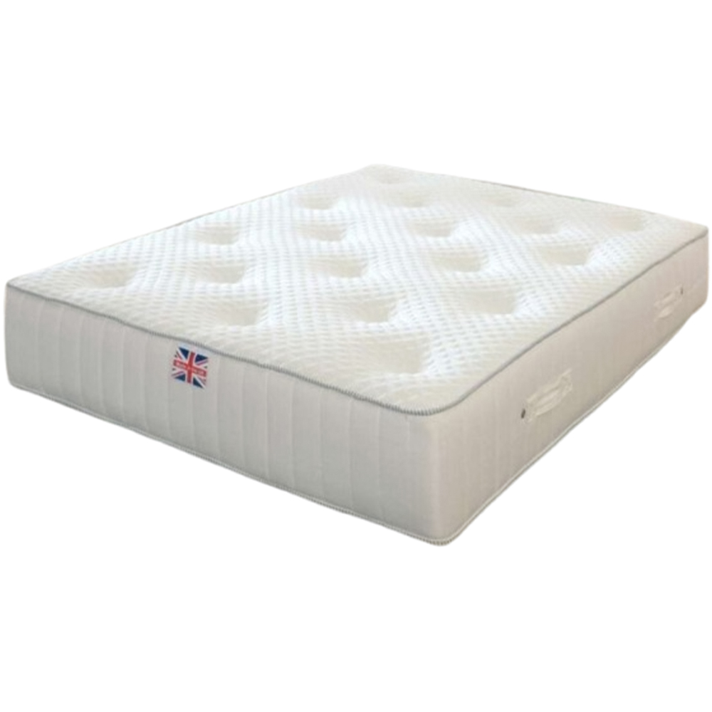 Comfy Living Single Deep Filled Pocket Sprung and Memory Foam Mattress Image 1