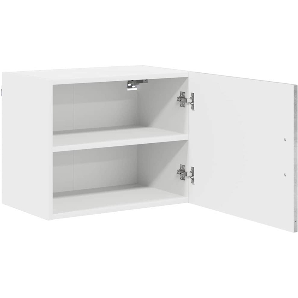 vidaXL Kalmar Single Door Concrete Grey Wall Mounted Wide Kitchen Cabinet Image 5