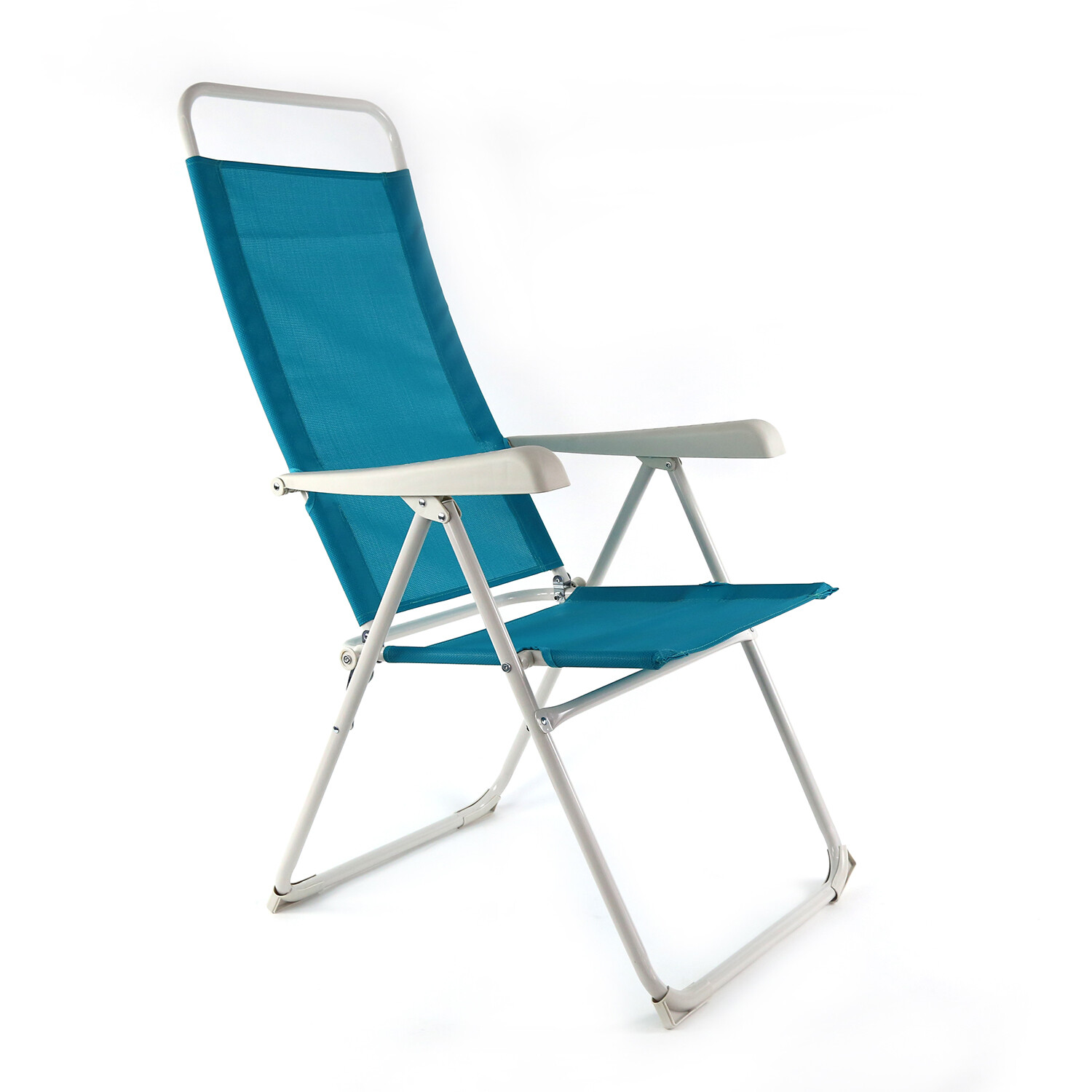 Active Sport Blue Folding Camping Chair Image 1