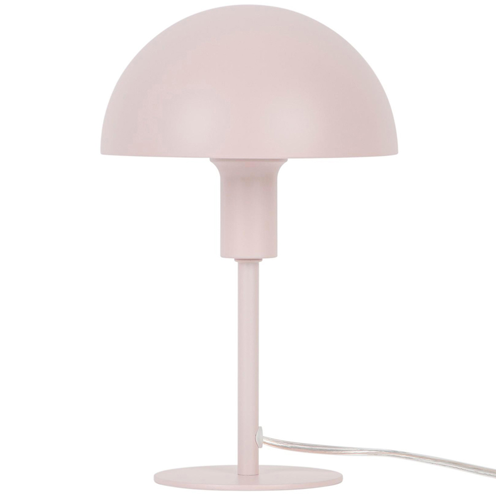 Nordlux Ellen E14 Dusty Rose Mini Table Lamp Image 1