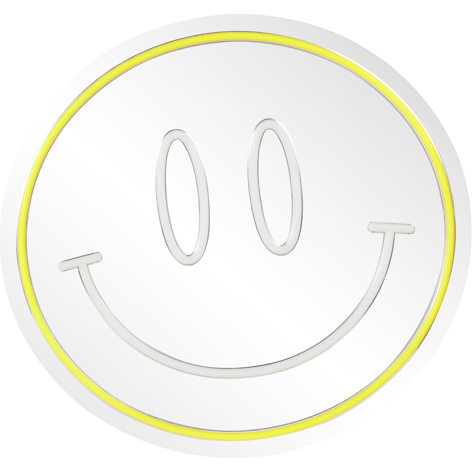 Smiley Face Neon Mirror Image 1