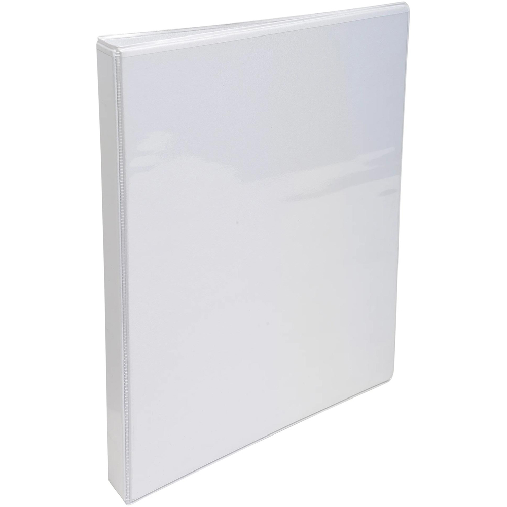 Exacompta Kreacover A5 2D 20mm White Polypropylene Ring Binder 10 Pack Image 3