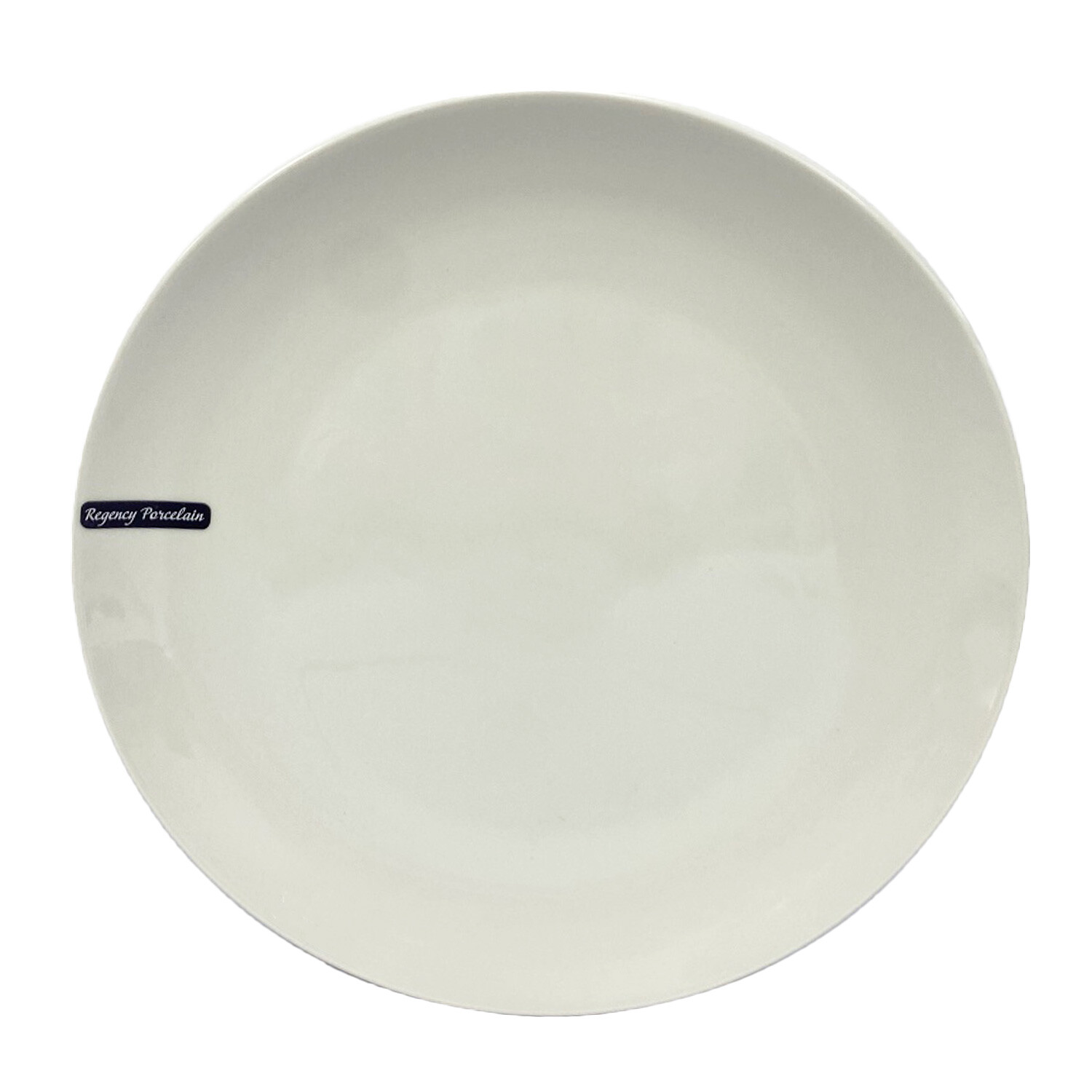 Regency Porcelain Coupe Dinner Plate - White Image
