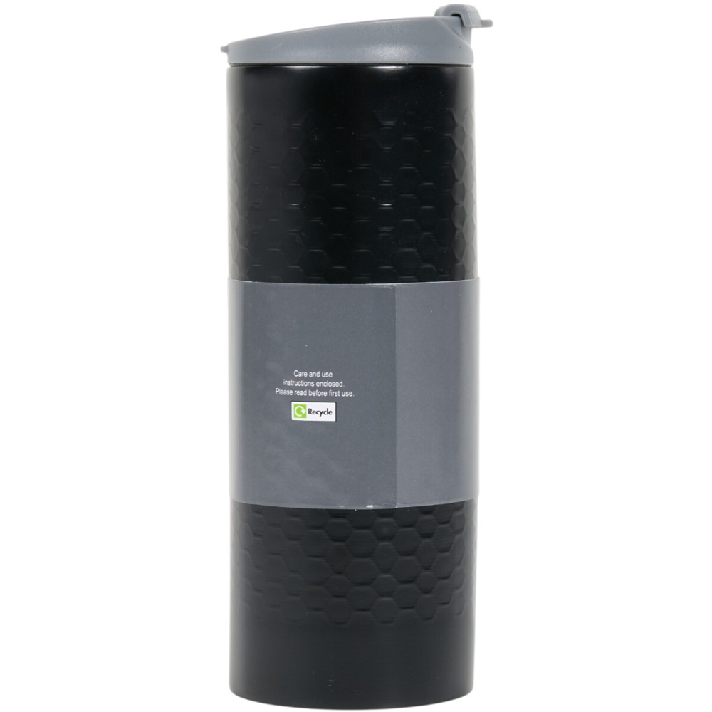 Nitro Embossed Stainless Steel Travel Mug Image 5