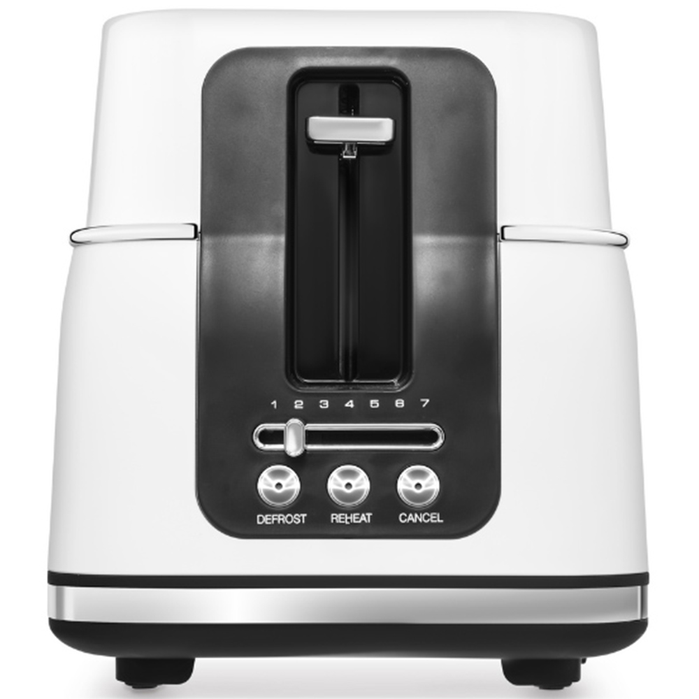 Morphy Richards Signature 245704 Matt Moonlight White 4 Slice Toaster Image 2