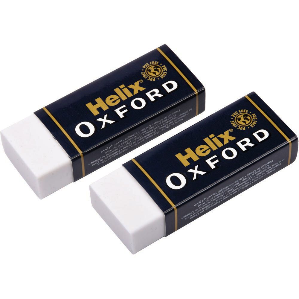 Helix Oxford Large Eraser 2 Pack Image 2