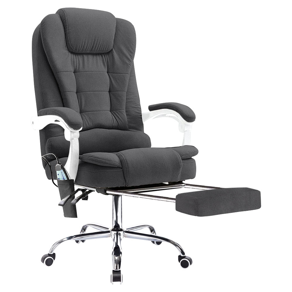 Neo Dark Grey Fabric Office Chair Wilko