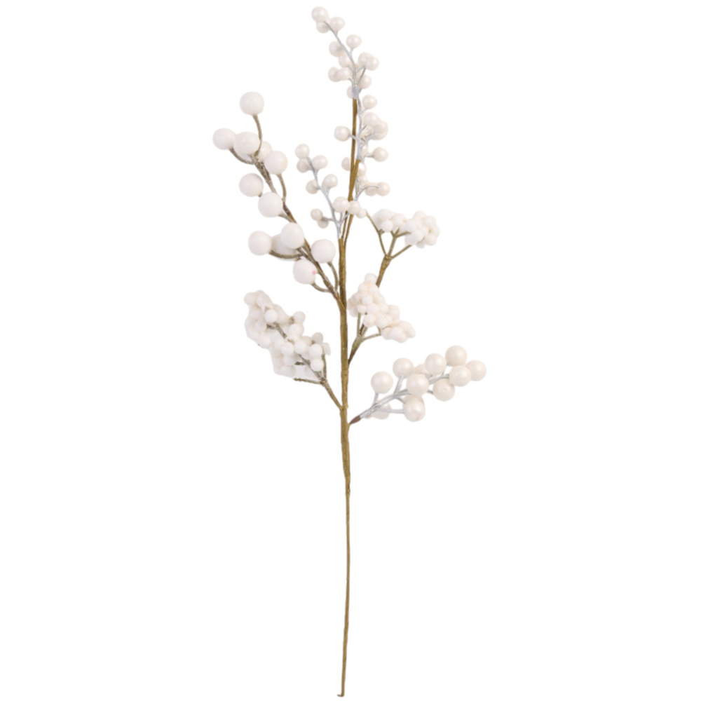 White Berry Spray - White Image 1