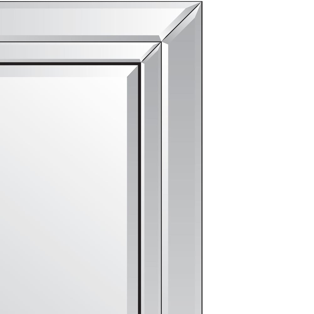 MirrorOutlet Double Bevel Venetian Cheval Free Standing Mirror 170 x 58cm Image 4