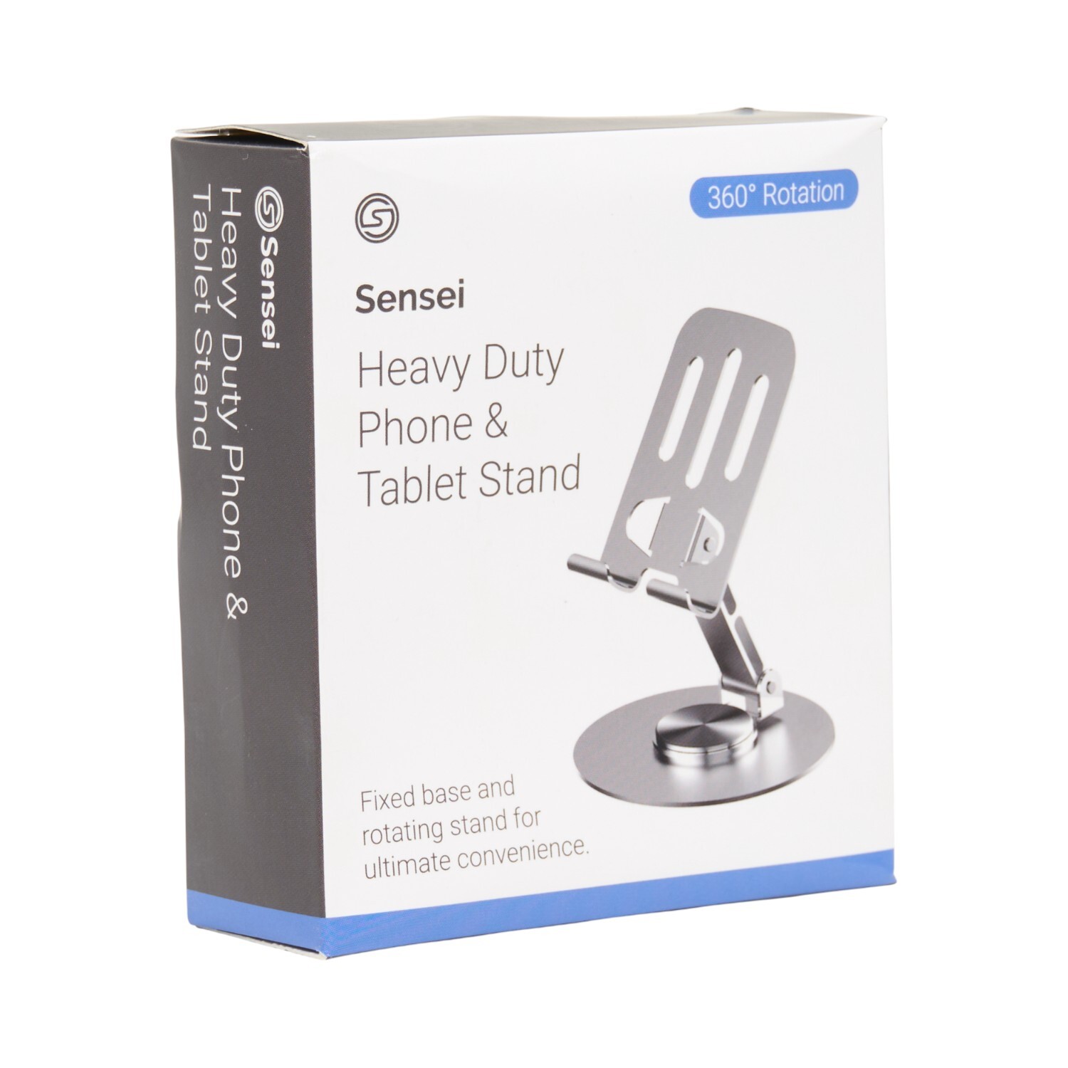 Sensei Heavy Duty Phone and Tablet Stand Silver Image 2
