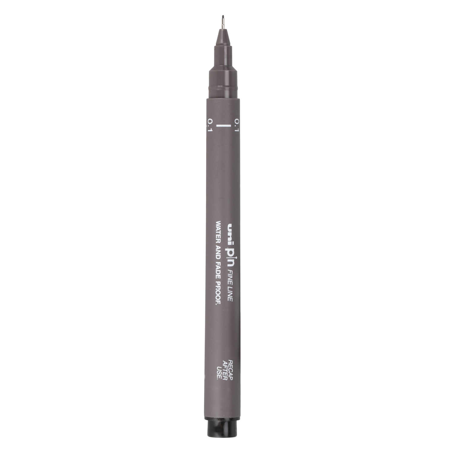 Uniball Pin Fine Liner Drawing Pen - Dark Grey / 0.1mm Image 2
