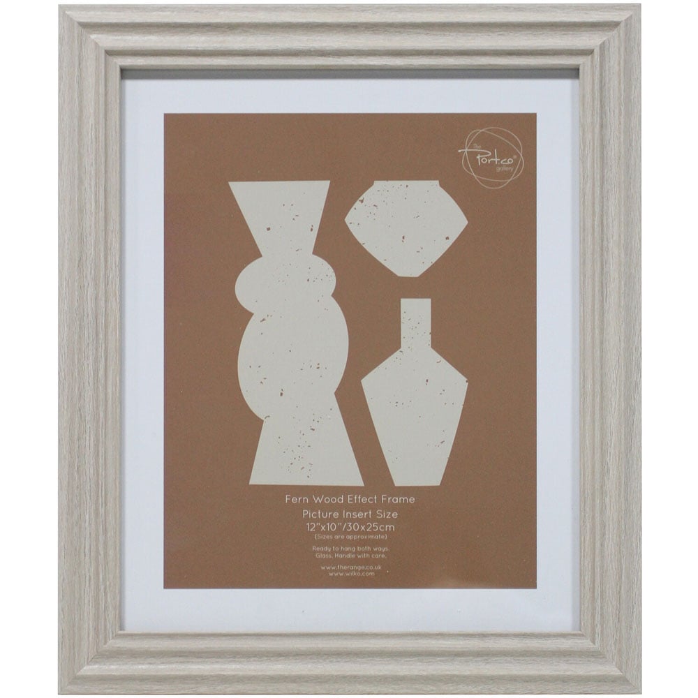 Fern Wood Effect Frame - Natural / 12x10in Image 1