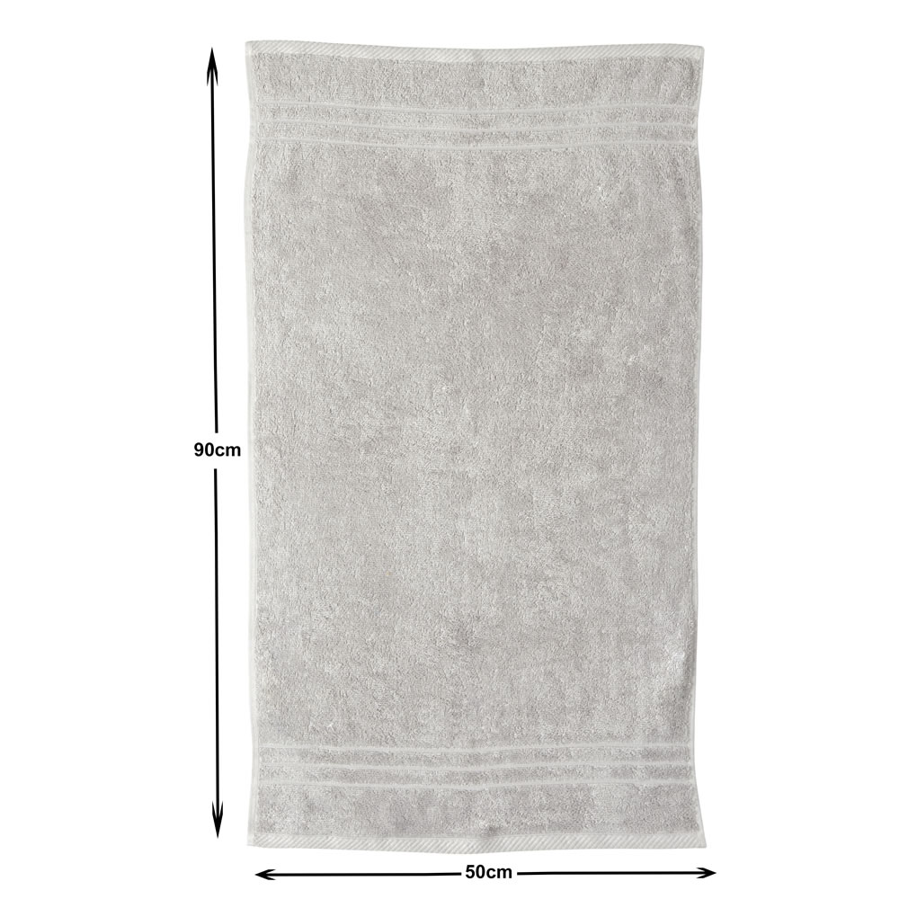 Wilko Silver Towel Bundle Wilko
