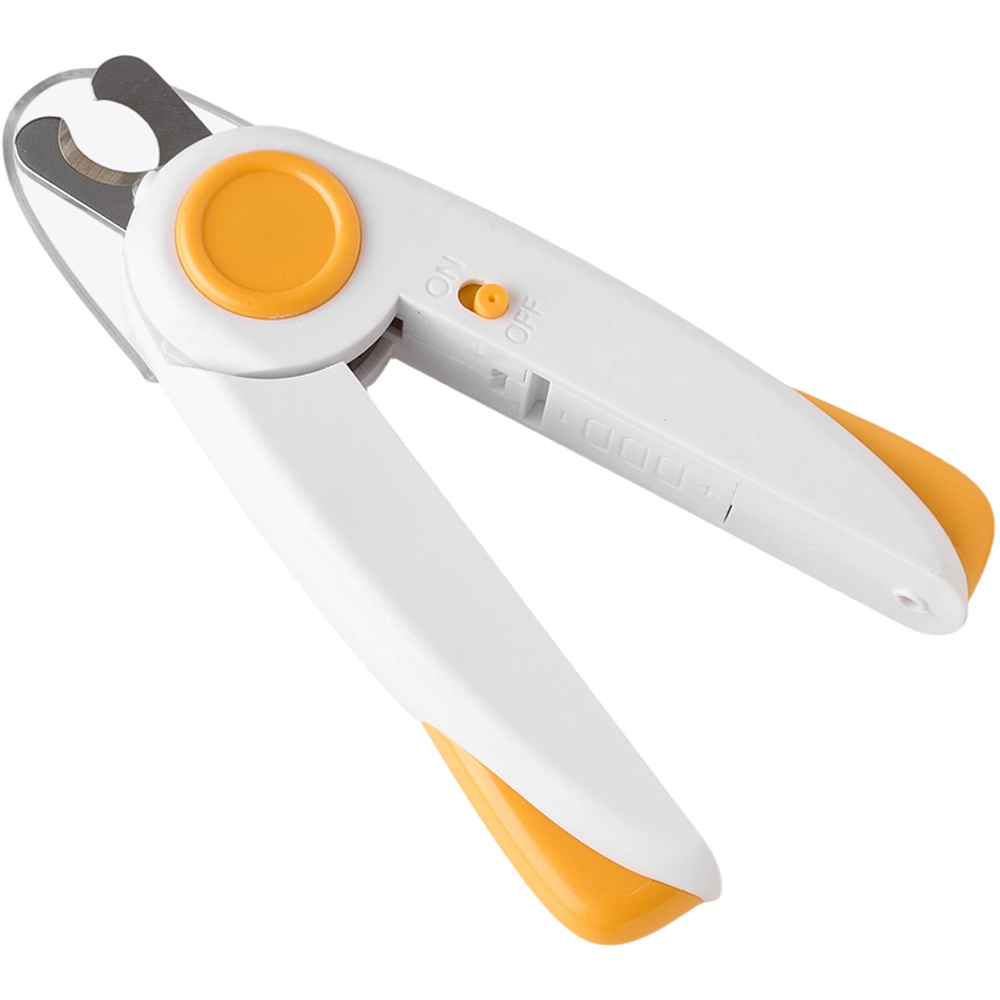 H&O Direct LED Stainless Steel Pet Nail Clipper Image 1