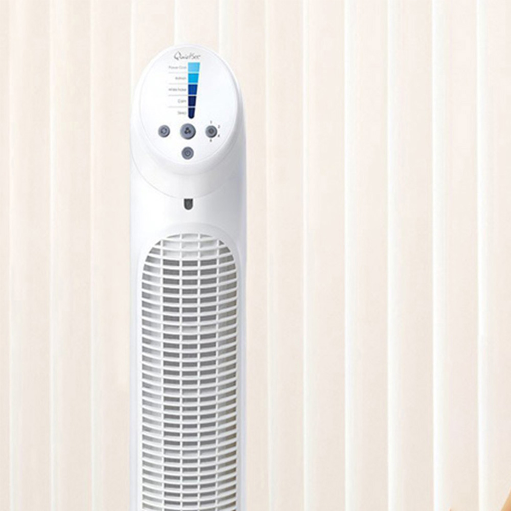 Honeywell QuietSet White Tower Fan 40 inch Image 2