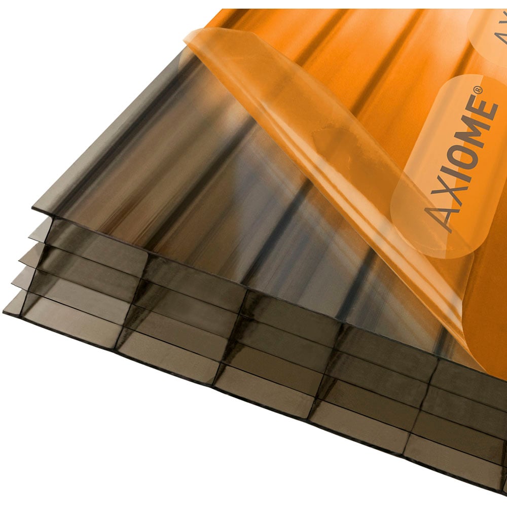 Axiome 25mm Bronze Glazing Sheet 690 x 3000mm Image 1