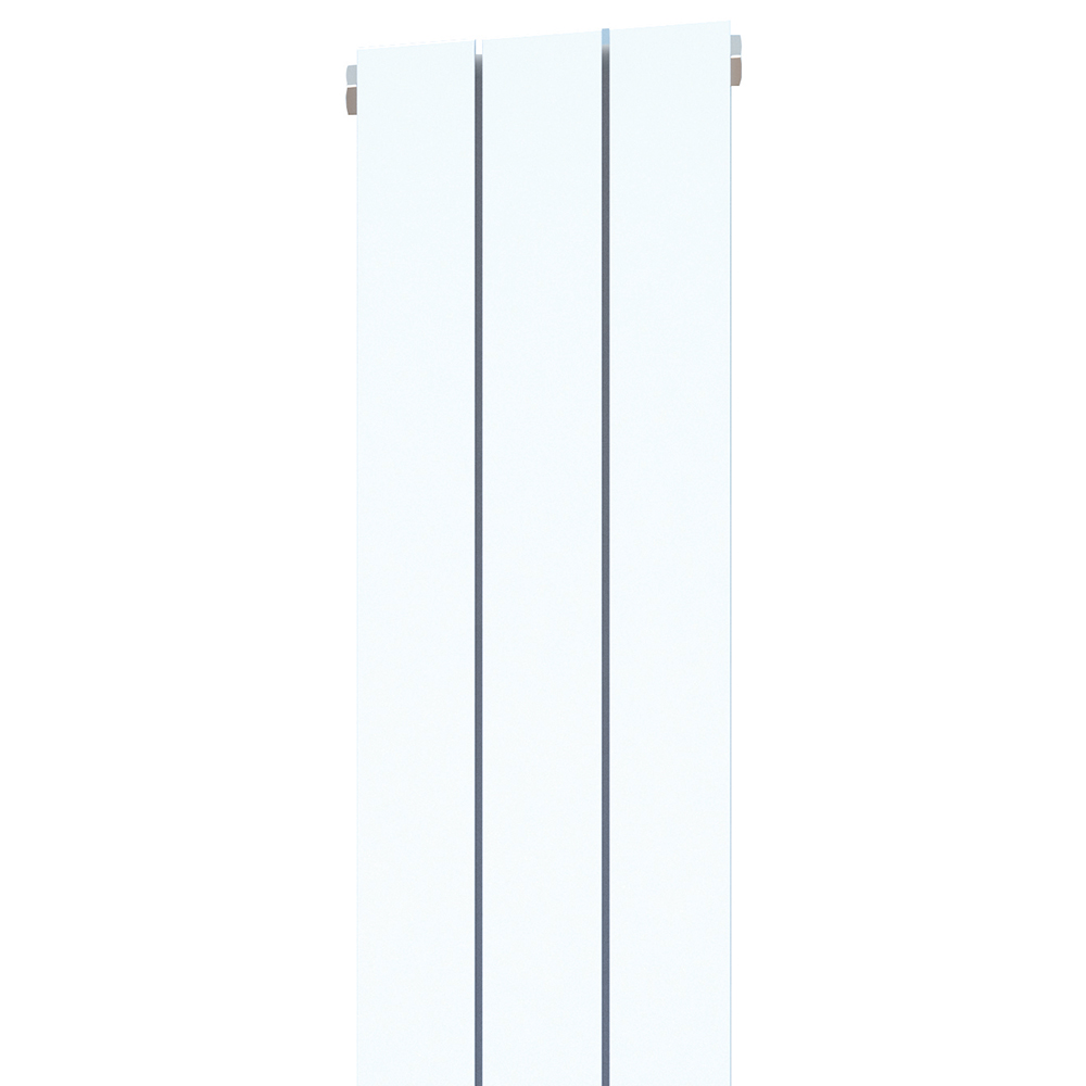 Towelrads Hanworth Plus 3095 BTU Horizontal White Aluminium Designer Radiator 1800 x 240mm 907W Image 2