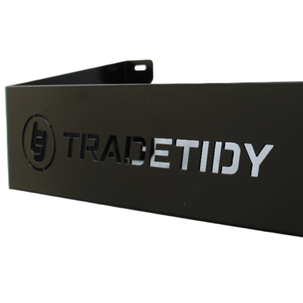 TradeTidy Black Steel General Purpose Storage Tray 330mm Image 2