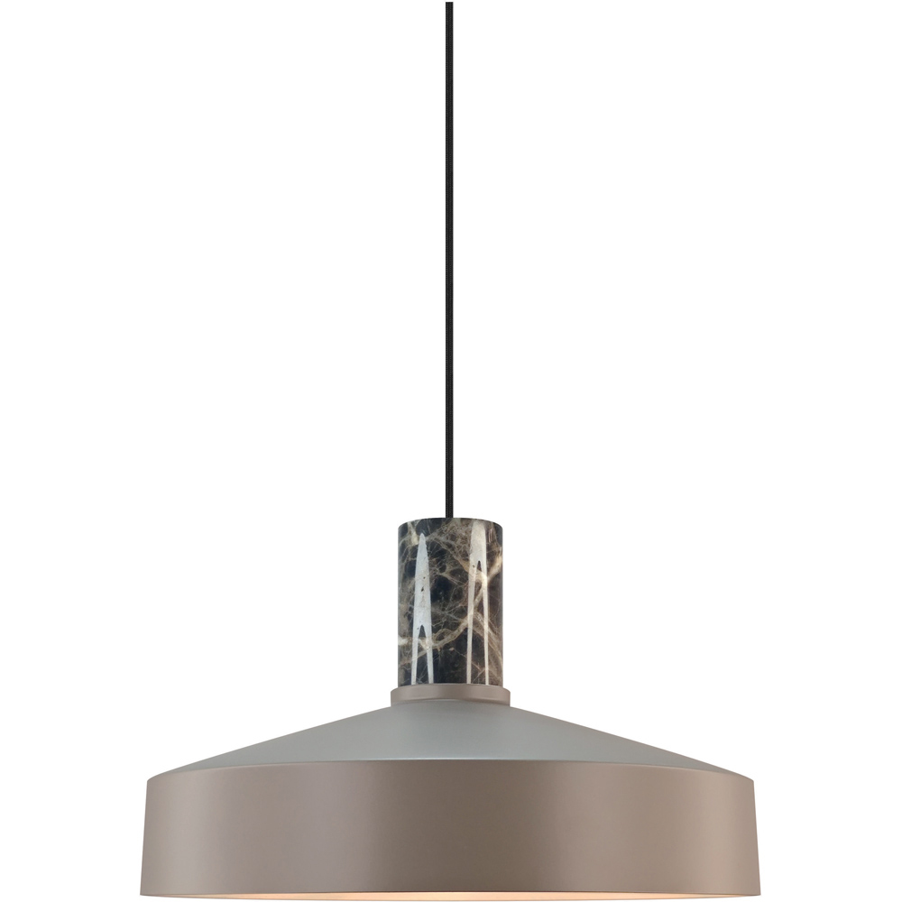 Nordlux Elvas Light Brown Marble Pendant Light Image 4