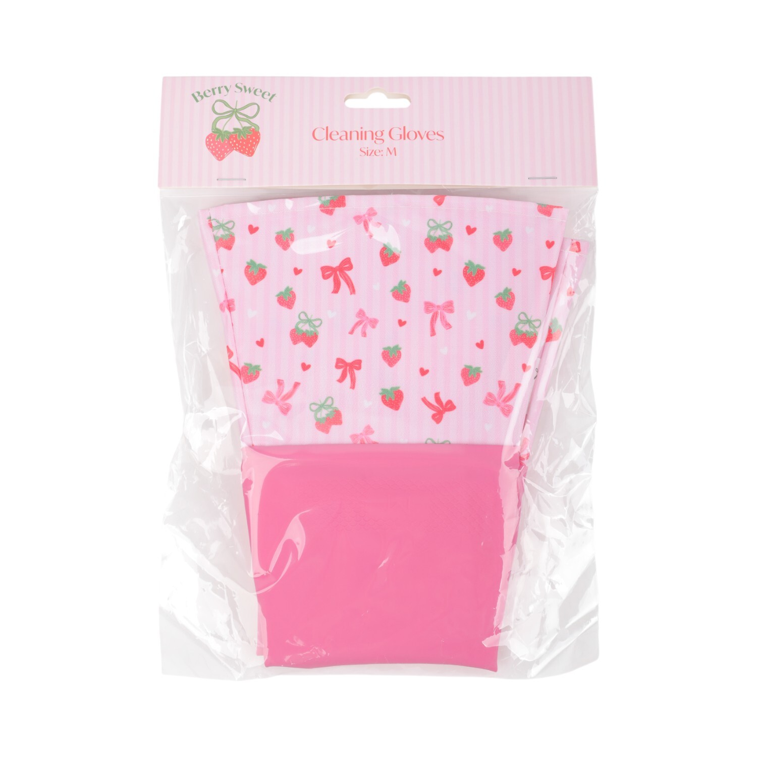 Berry Sweet Cleaning Gloves Pink Image 2