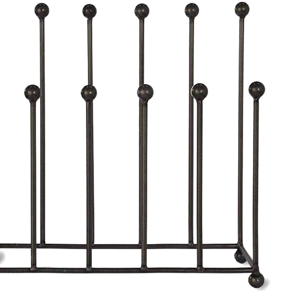 Neo Black Steel Boot Rack Holds 6 Pairs Image 3