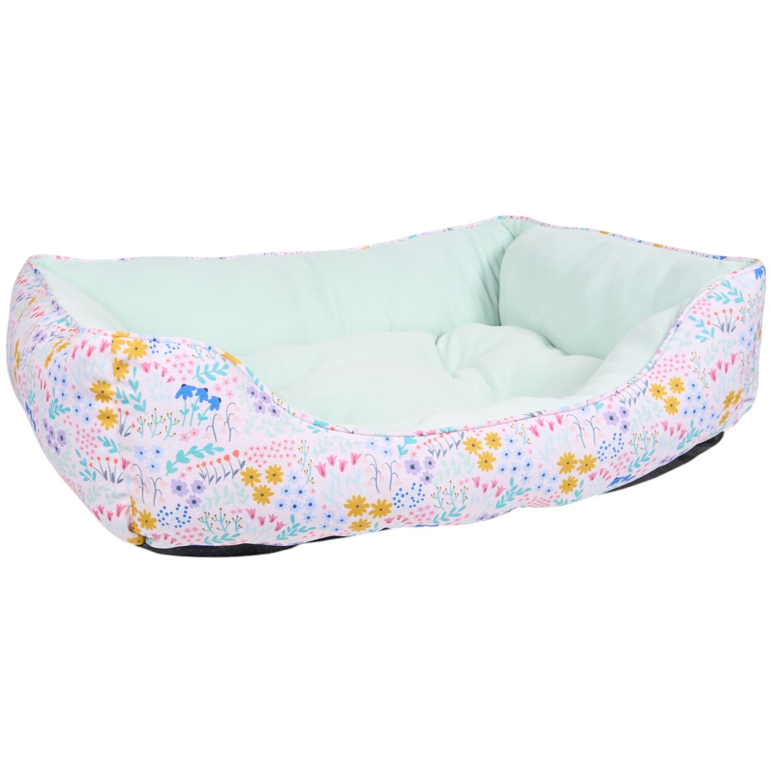 Wildflower Dog Bed Blue Image 3