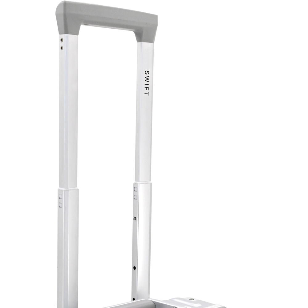 Swift Blaze Hard Shell Luggage Silver Cabin Image 6