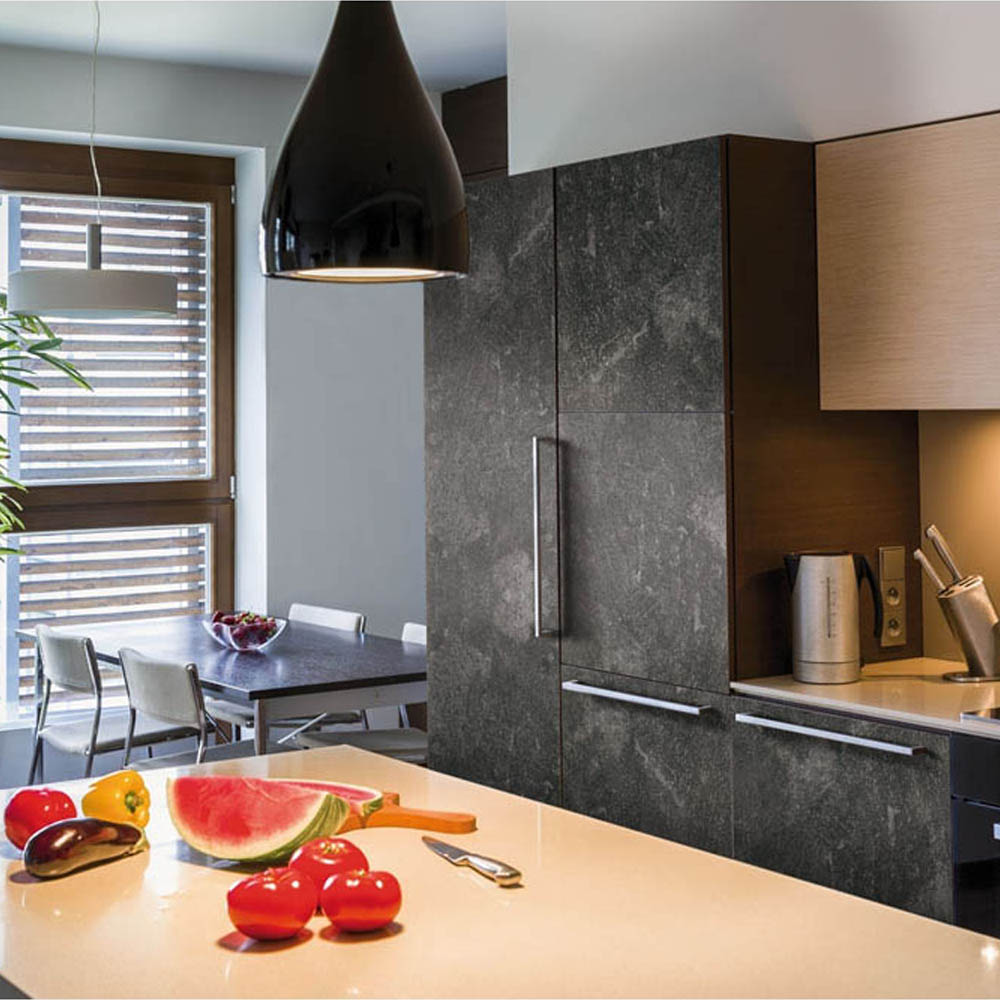 d-c-fix Slate Grey Sticky Back Plastic Vinyl Wrap Film 67.5cm x 2m Image 1