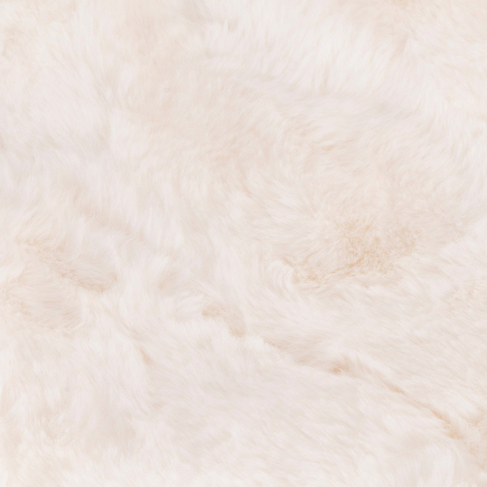 Divante White Rabbit Faux Fur Medium Throw 127 x 152cm Image 6