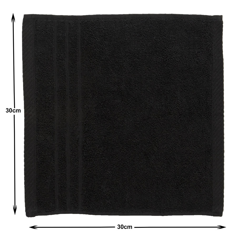Wilko Black Towel Bundle Image 4