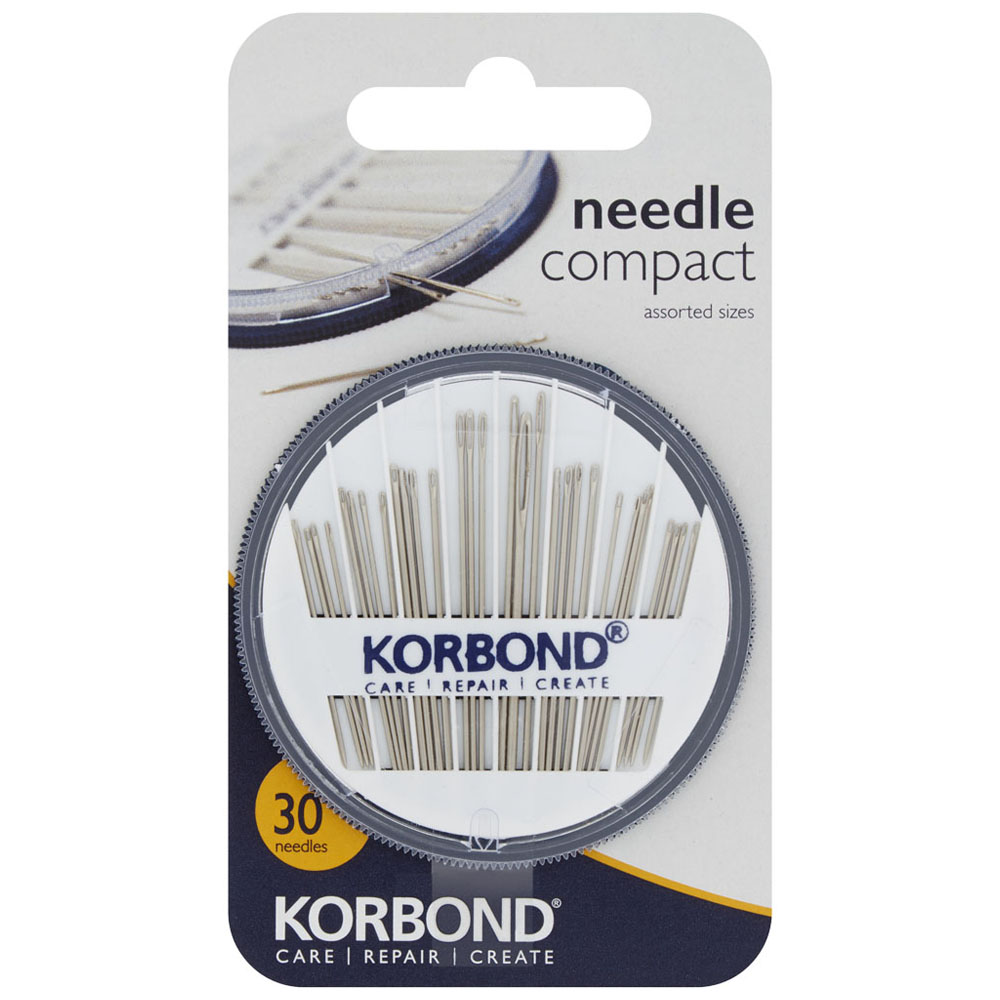 Korbond Sewing Needle Dispenser Assorted 30 pack Image 1