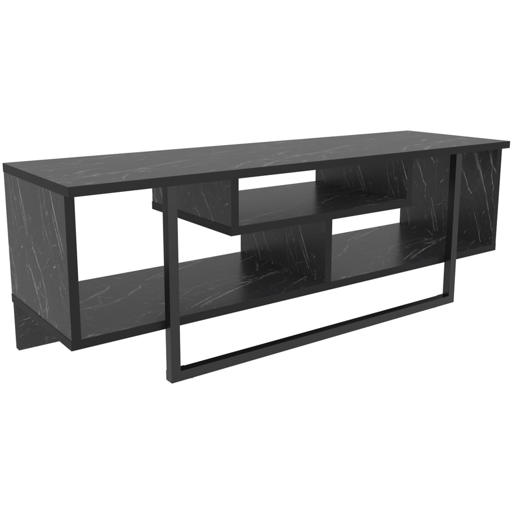 Decorotika Asal Bendire and Black Wide TV Unit Image 2