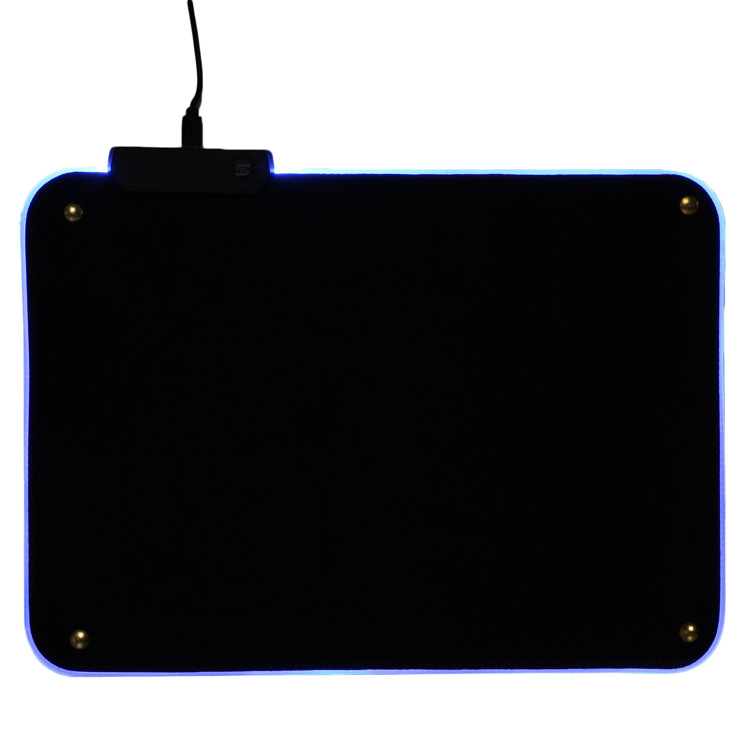 Black LED Gaming Mouse Pad Image 2