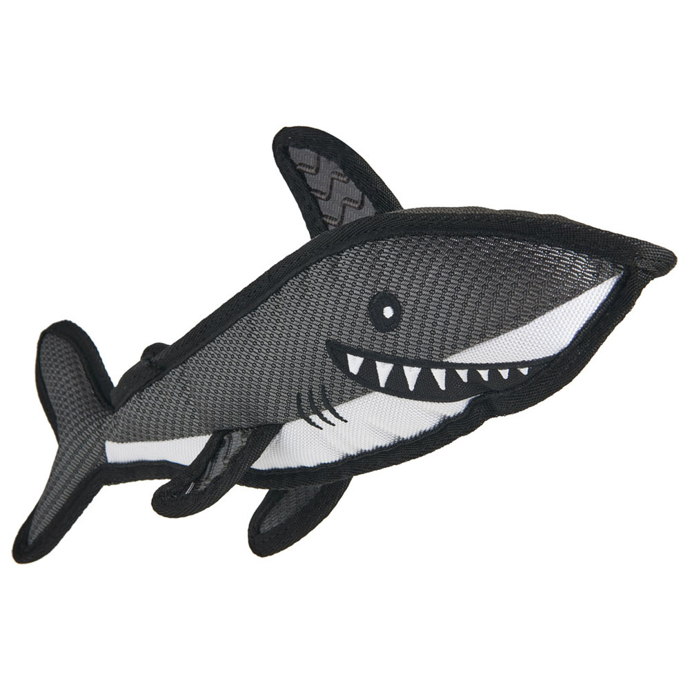 Wilko Geometrical Tuff Shark Dog Toy Image 2