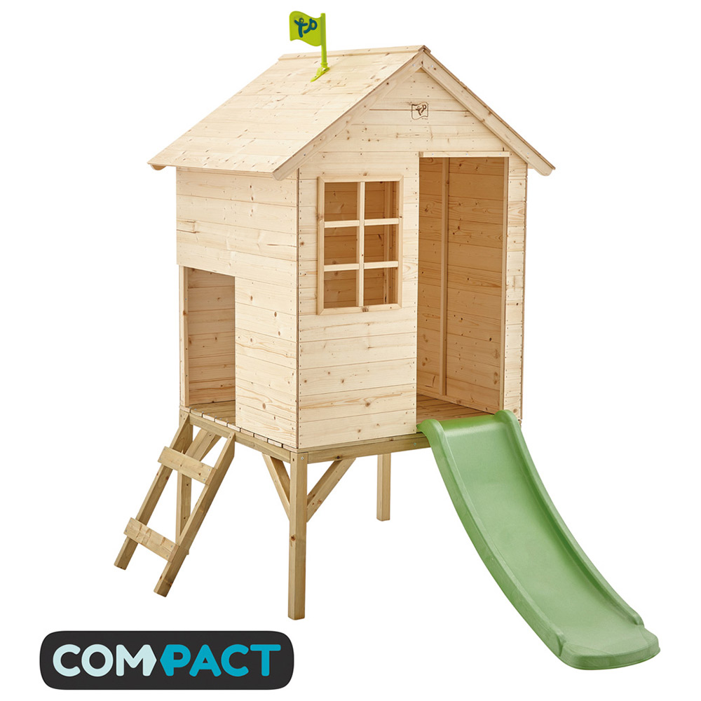 TP Sunnyside Wooden House with Slide Image 2