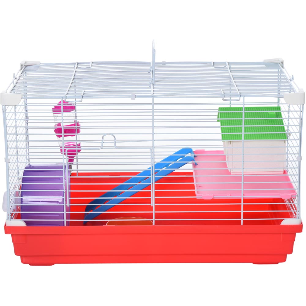 PawHut Portable 2 Storey Hamster Cage Image 2