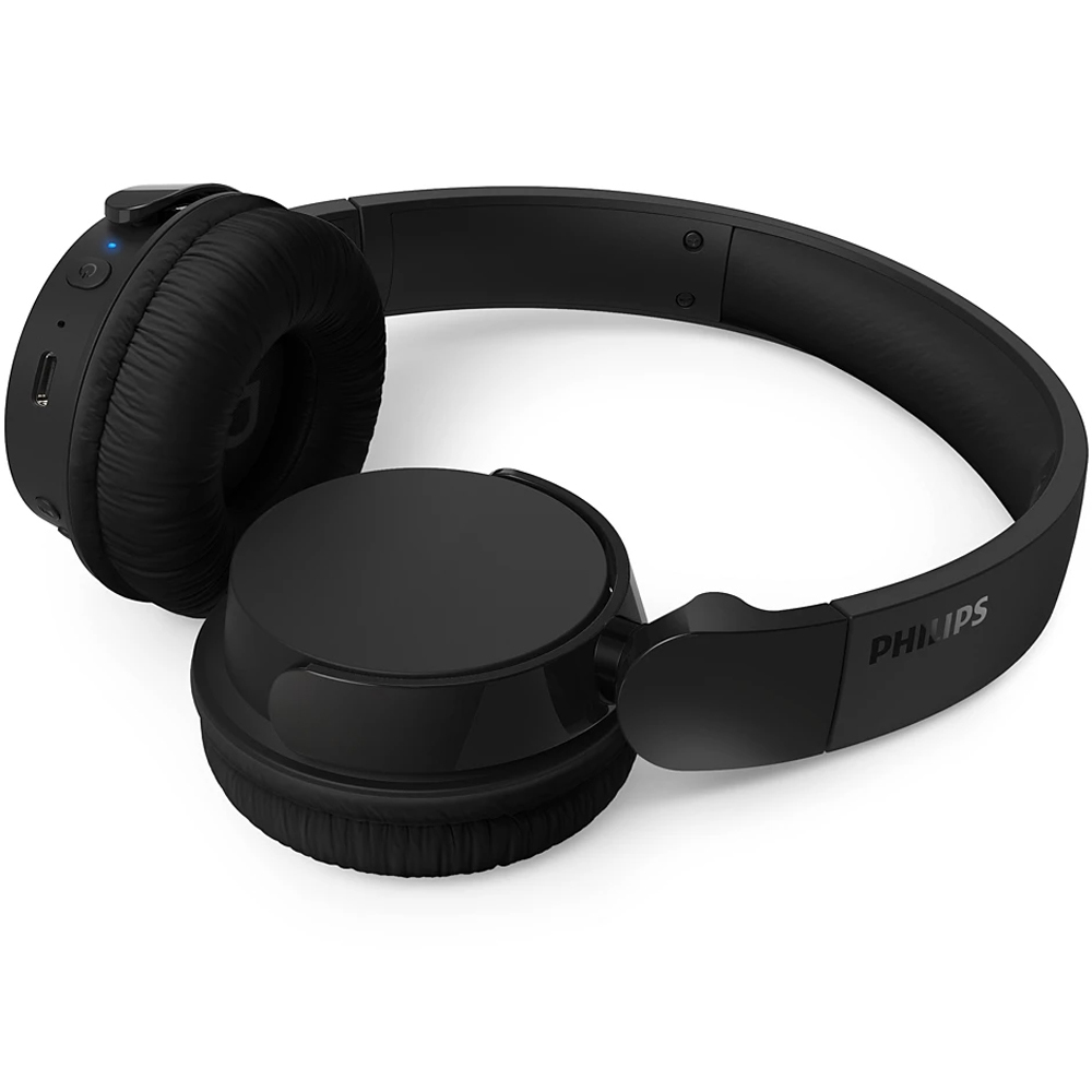 Philips 4000 Series TAH4209 Black On-Ear Wireless BT Headphones Image 2