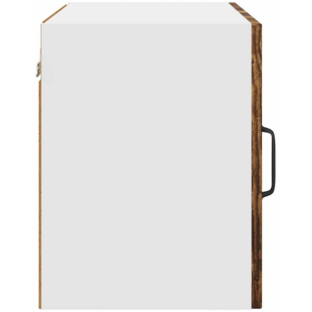 vidaXL Kalmar Single Door Smoked Oak Wall Mounted Wide Kitchen Cabinet Image 7