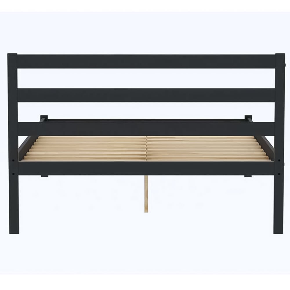 Luka Small Double Black Bed Image 4