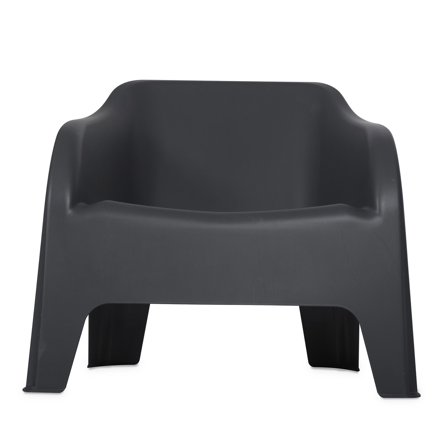 Toomax Petra Anthracite Grey Stackable Armchair Image 4