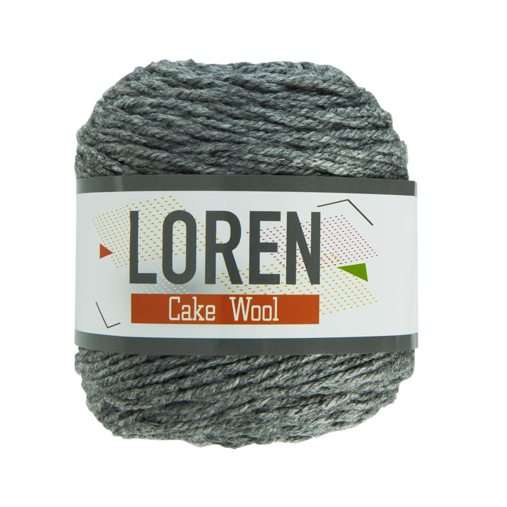 Loren Grey Cake Wool 100g Image