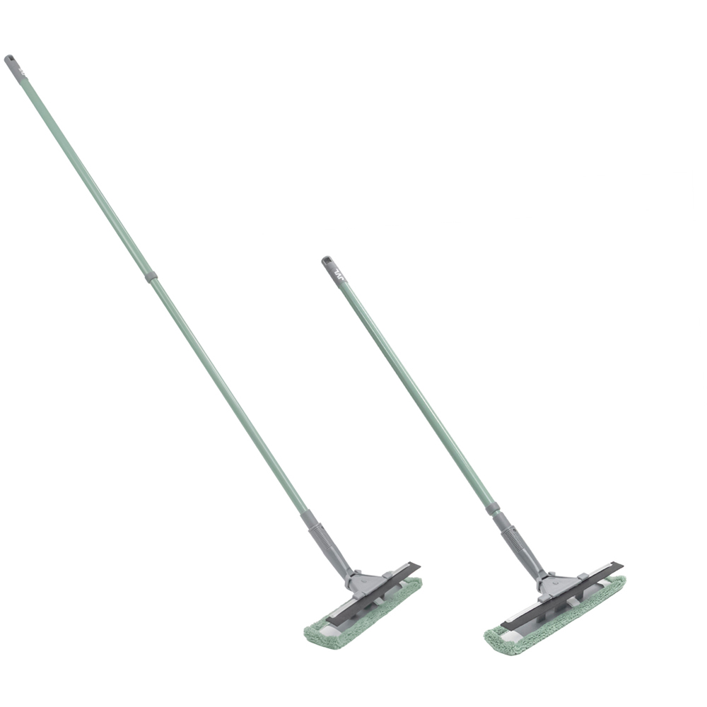 JVL Cleaning 3-in-1 Green Extendable Microfibre Window Cleaner Image 6